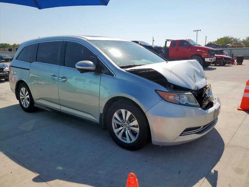 5FNRL5H63FB097712 - 2015 HONDA ODYSSEY EXL 银色 照片 4