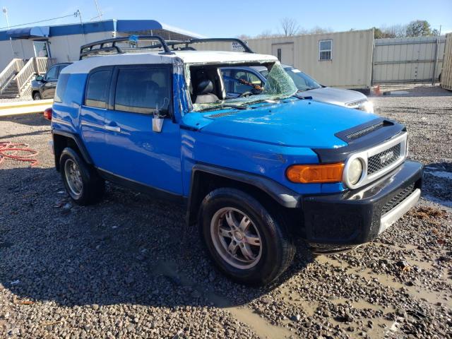 JTEZU11F870004789 - 2007 TOYOTA FJ CRUISER BLUE photo 4