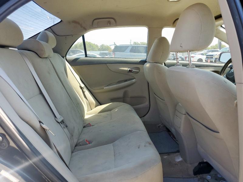 1NXBU4EE7AZ273533 - 2010 TOYOTA COROLLA BASE BLACK photo 10