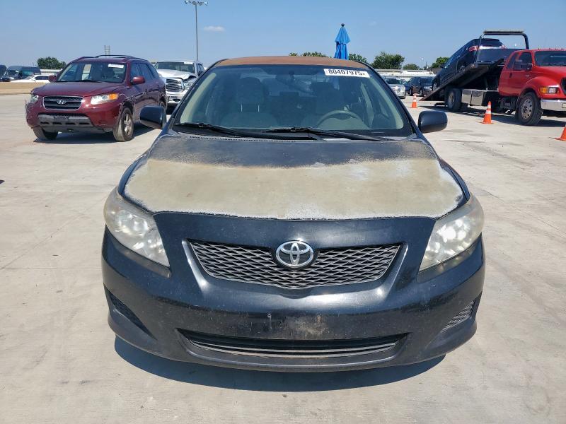 1NXBU4EE7AZ273533 - 2010 TOYOTA COROLLA BASE BLACK photo 5