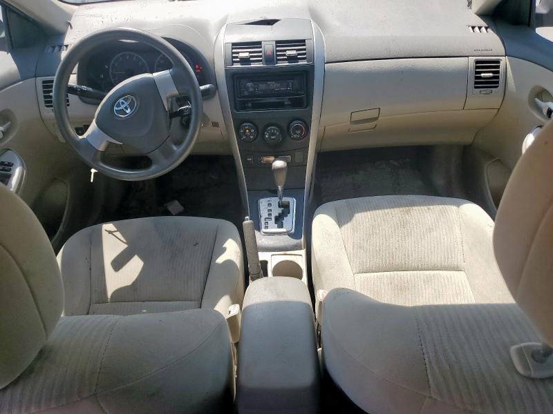 1NXBU4EE7AZ273533 - 2010 TOYOTA COROLLA BASE BLACK photo 8