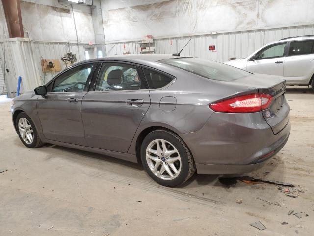 3FA6P0H77DR190396 - 2013 FORD FUSION SE GRAY photo 2