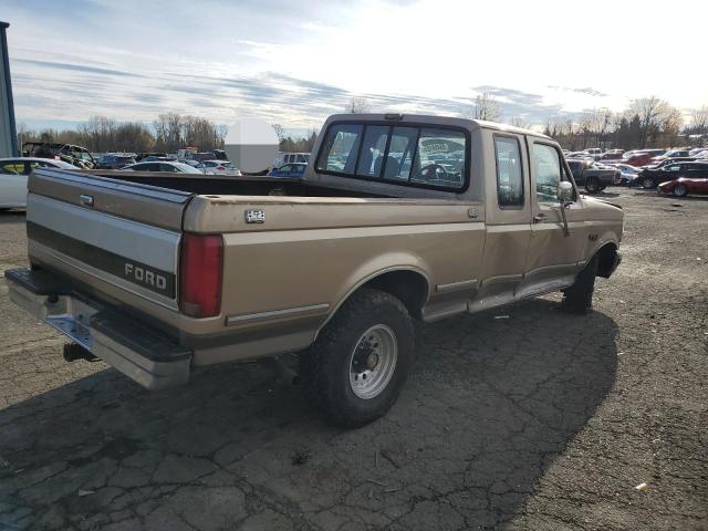 1FTEX14H0NKA44874 - 1992 FORD F150 BEIGE photo 3