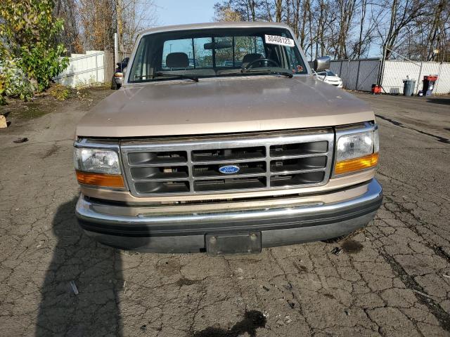 1FTEX14H0NKA44874 - 1992 FORD F150 BEIGE photo 5