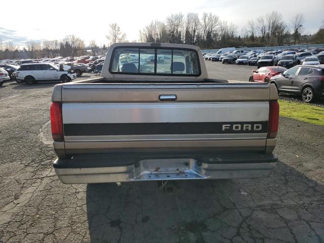 1FTEX14H0NKA44874 - 1992 FORD F150 BEIGE photo 6