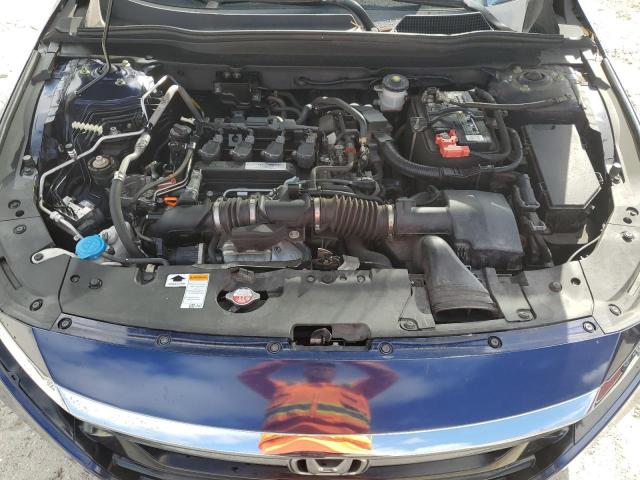 1HGCV1F1XJA059204 - 2018 HONDA ACCORD LX Синий фото 11
