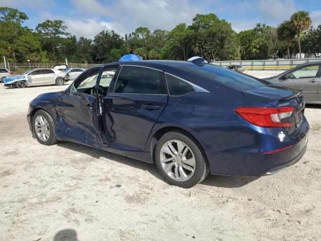 1HGCV1F1XJA059204 - 2018 HONDA ACCORD LX Синий фото 2