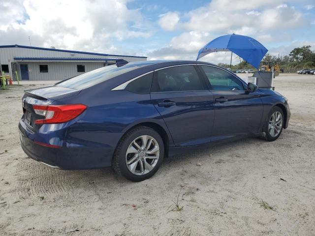 1HGCV1F1XJA059204 - 2018 HONDA ACCORD LX Синий фото 3