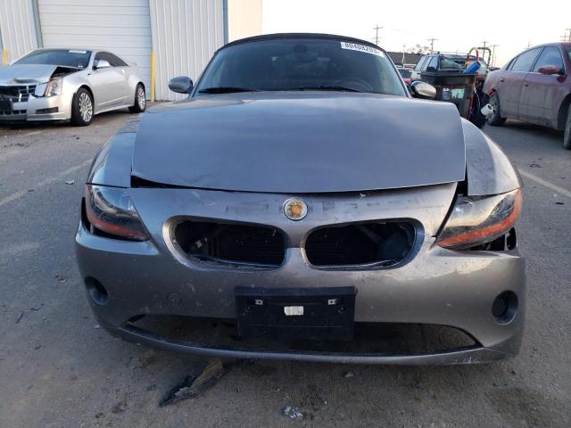 4USBT33504LS49261 - 2004 BMW Z4 2.5 GRAY photo 5