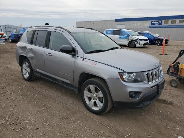 1C4NJCBA3HD123693 - 2017 JEEP COMPASS SPORT SILVER photo 4