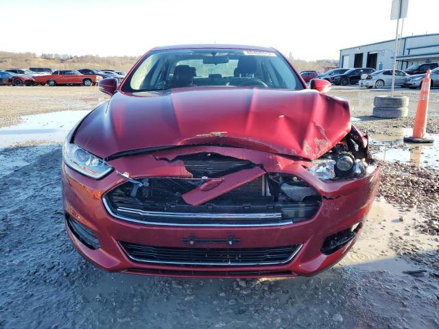 3FA6P0H74GR221057 - 2016 FORD FUSION SE MAROON photo 5