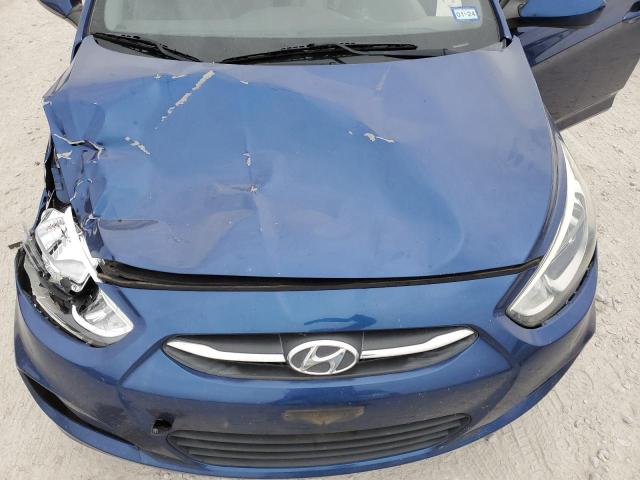 KMHCT4AE2FU867953 - 2015 HYUNDAI ACCENT GLS BLUE photo 11