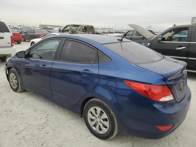 KMHCT4AE2FU867953 - 2015 HYUNDAI ACCENT GLS BLUE photo 2