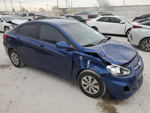 KMHCT4AE2FU867953 - 2015 HYUNDAI ACCENT GLS BLUE photo 4