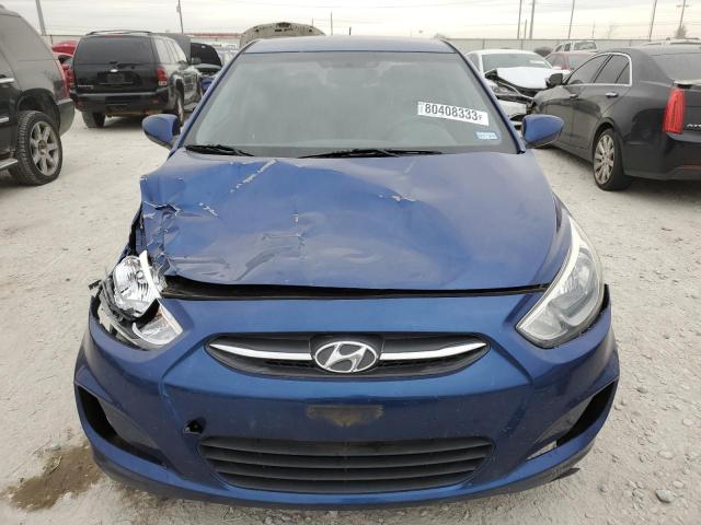 KMHCT4AE2FU867953 - 2015 HYUNDAI ACCENT GLS BLUE photo 5