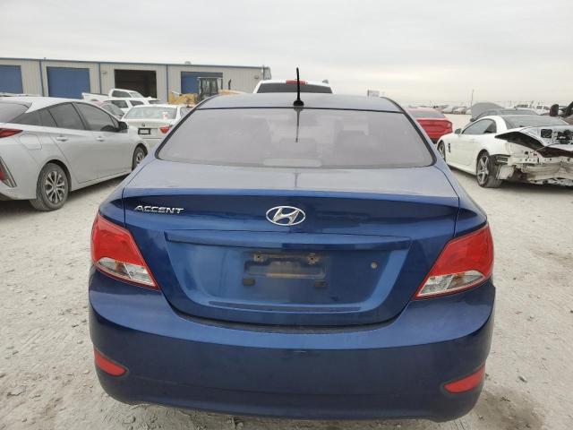 KMHCT4AE2FU867953 - 2015 HYUNDAI ACCENT GLS BLUE photo 6