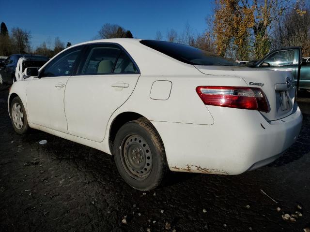 4T1BE46K29U880100 - 2009 TOYOTA CAMRY BASE WHITE photo 2