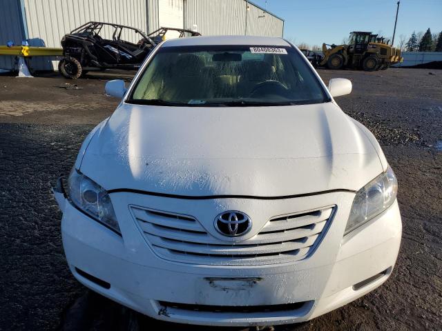 4T1BE46K29U880100 - 2009 TOYOTA CAMRY BASE WHITE photo 5