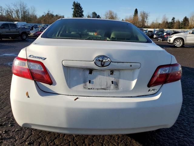 4T1BE46K29U880100 - 2009 TOYOTA CAMRY BASE WHITE photo 6