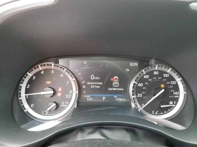 5TDGZRAH5NS546827 - 2022 TOYOTA HIGHLANDER XLE BLUE photo 9