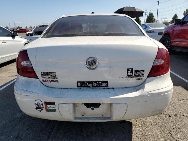 2G4WC582261250403 - 2006 BUICK LACROSSE CX Սպիտակ լուսանկար 6