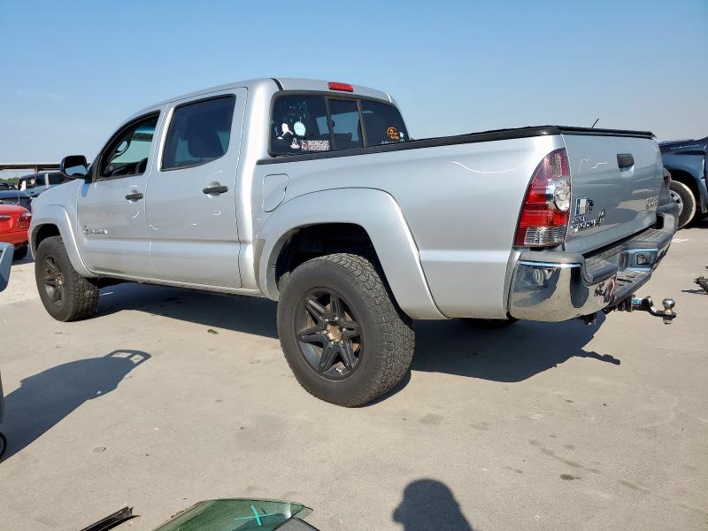 5TFJU4GN3DX045240 - 2013 TOYOTA TACOMA DOUBLE CAB PRERUNNER SILVER photo 2