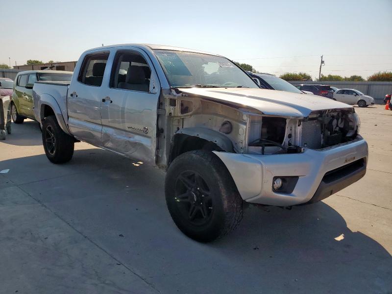 5TFJU4GN3DX045240 - 2013 TOYOTA TACOMA DOUBLE CAB PRERUNNER SILVER photo 4