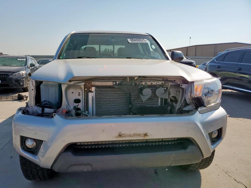 5TFJU4GN3DX045240 - 2013 TOYOTA TACOMA DOUBLE CAB PRERUNNER SILVER photo 5