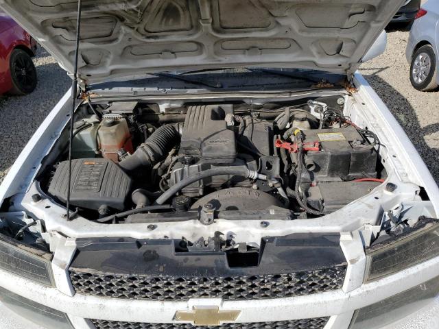 1GCESBF99C8164354 - 2012 CHEVROLET COLORADO أبيض صورة 11