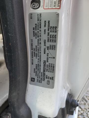 1GCESBF99C8164354 - 2012 CHEVROLET COLORADO أبيض صورة 12