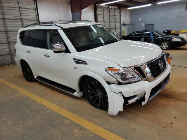 JN8AY2NE2K9756493 - 2019 NISSAN ARMADA PLATINUM 白色 照片 4