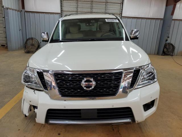 JN8AY2NE2K9756493 - 2019 NISSAN ARMADA PLATINUM 白色 照片 5