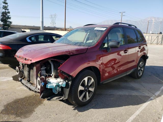 JF2SJABCXJH534145 - 2018 SUBARU FORESTER 2.5I RED photo 1