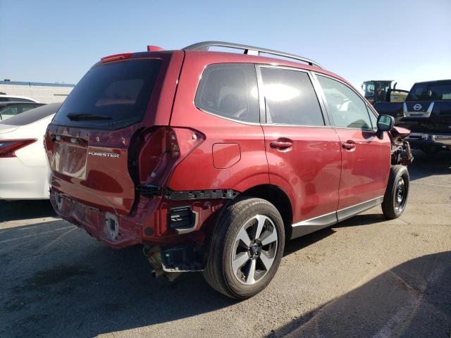 JF2SJABCXJH534145 - 2018 SUBARU FORESTER 2.5I RED photo 3