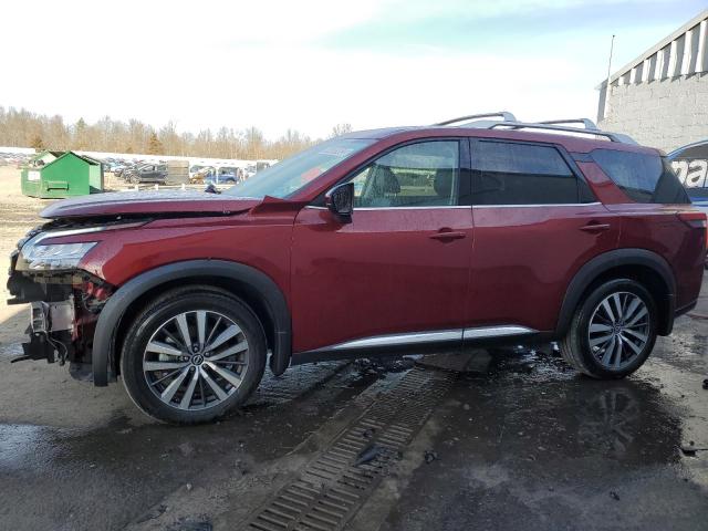 5N1DR3DK0NC249128 - 2022 NISSAN PATHFINDER PLATINUM RED photo 1