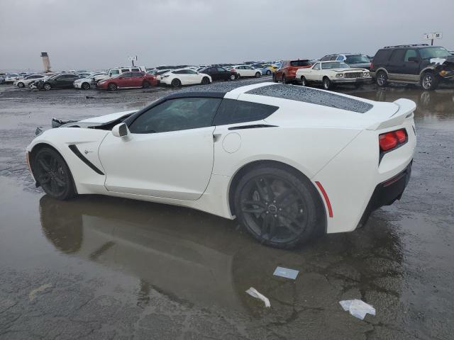 1G1YF2D74E5106944 - 2014 CHEVROLET CORVETTE STINGRAY 3LT WHITE photo 2