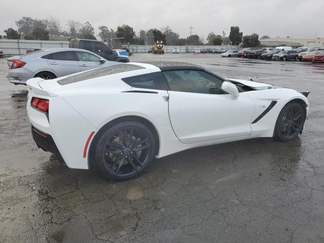 1G1YF2D74E5106944 - 2014 CHEVROLET CORVETTE STINGRAY 3LT WHITE photo 3