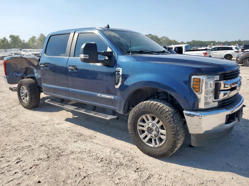 1FT7W2BT1KED53188 - 2019 FORD F250 SUPER DUTY Niebieski zdjęcie 4