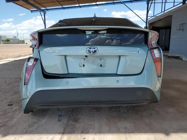 JTDKARFU8H3045802 - 2017 TOYOTA PRIUS ლურჯი ფოტო 6