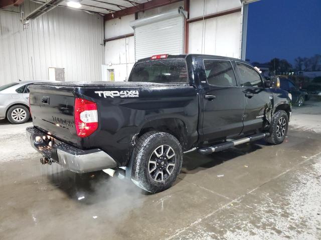 5TFDY5F19JX755437 - 2018 TOYOTA TUNDRA CREWMAX SR5 BLACK photo 3