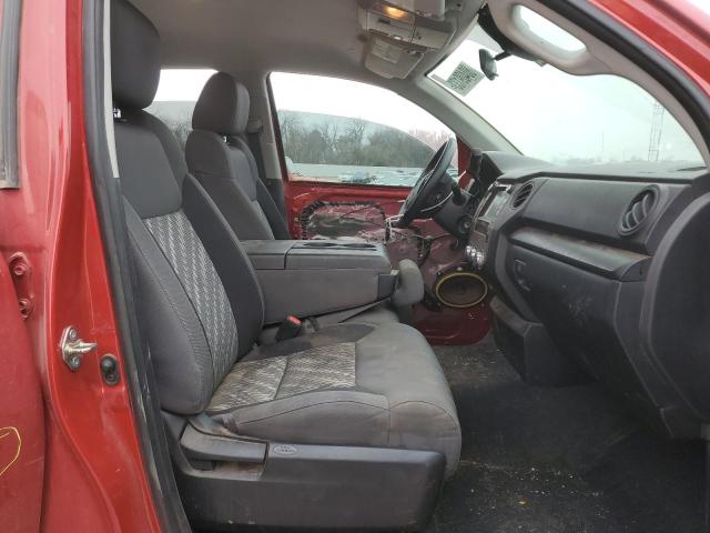 5TFRY5F18LX268450 - 2020 TOYOTA TUNDRA DOUBLE CAB SR/SR5 RED photo 7