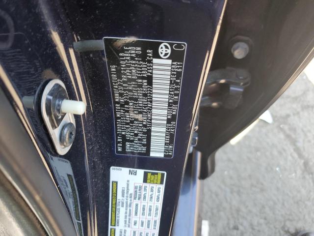 5YFP4MCE7NP112227 - 2022 TOYOTA COROLLA SE BLUE photo 12