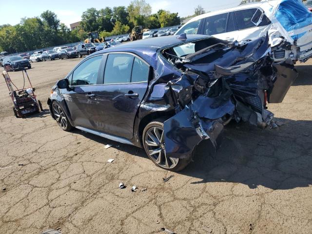 5YFP4MCE7NP112227 - 2022 TOYOTA COROLLA SE BLUE photo 2