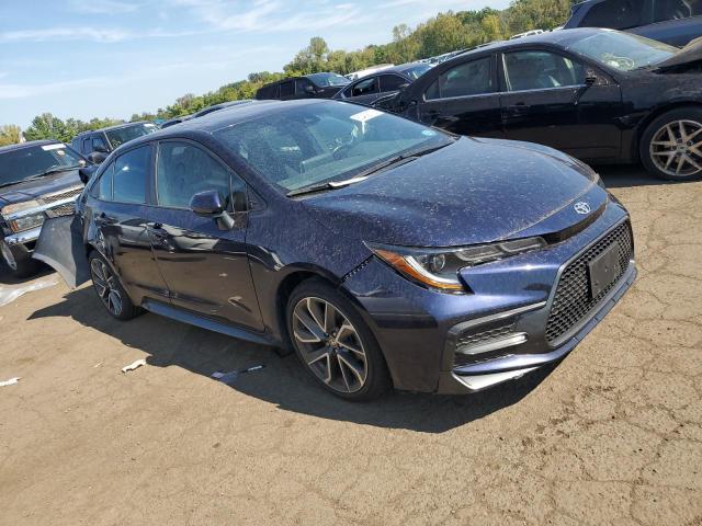 5YFP4MCE7NP112227 - 2022 TOYOTA COROLLA SE BLUE photo 4