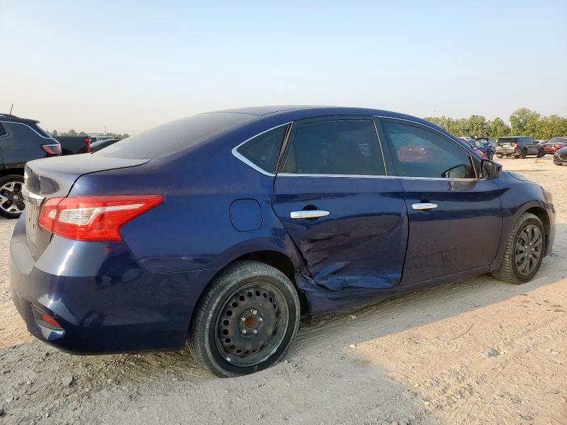 3N1AB7AP3KY252274 - 2019 NISSAN SENTRA S Blau Foto 3