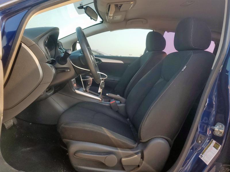 3N1AB7AP3KY252274 - 2019 NISSAN SENTRA S Blau Foto 7