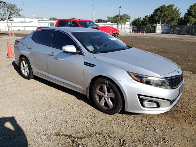 KNAGM4A72E5522657 - 2014 KIA OPTIMA LX SILVER photo 4