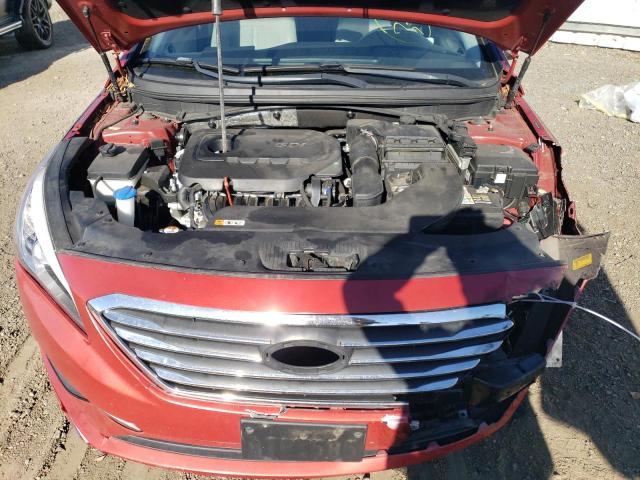 5NPE24AFXHH530100 - 2017 HYUNDAI SONATA SE RED photo 11