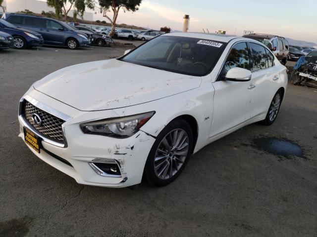 JN1EV7AP3KM511826 - 2019 INFINITI QX50 LUXE WHITE photo 1