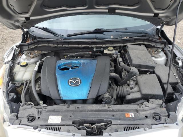 JM1BL1U74D1755519 - 2013 MAZDA 3 I GRAY photo 11